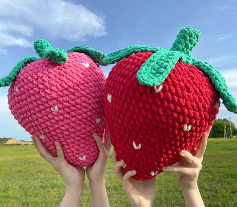 Crochet Strawberry Pattern