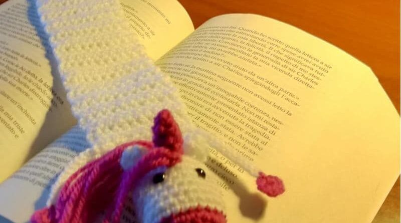 Amigurumi Unicorn Crochet Bookmark Pattern