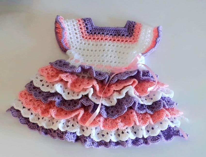 Crochet Baby Dress Beginner