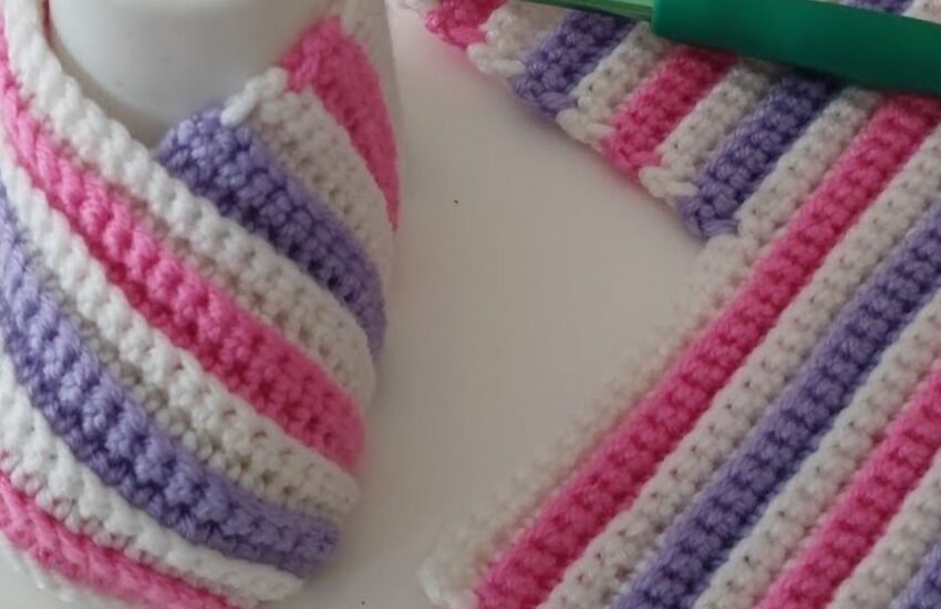 Crochet Baby Shoes for Beginners - Simple Knitted Shoes