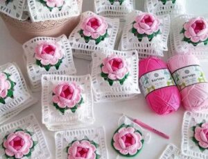 Square Crochet Blanket Pattern Free