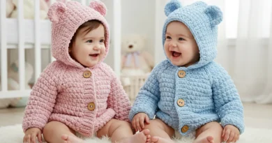 crochet baby sweater