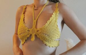 Crochet Butterfly Top Pattern Free