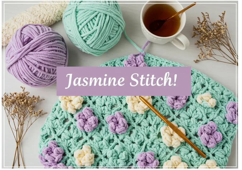 How-to-Crochet-Jasmine-Stitch-Pattern