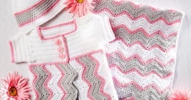 Crochet Chevron Blanket Everyday Baby