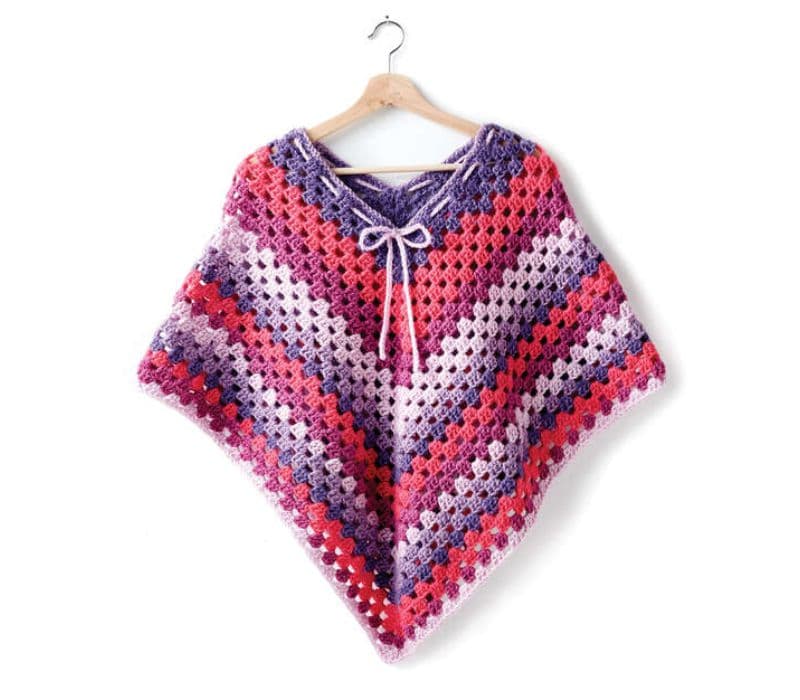 Crochet Poncho Pattern Free