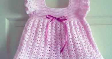 Easy Crochet Baby Dress - The World Crochet
