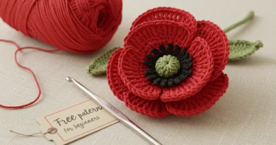 Crochet-Poppy-Pattern-Free