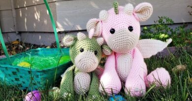 Small Dragon Pattern Amigurumi