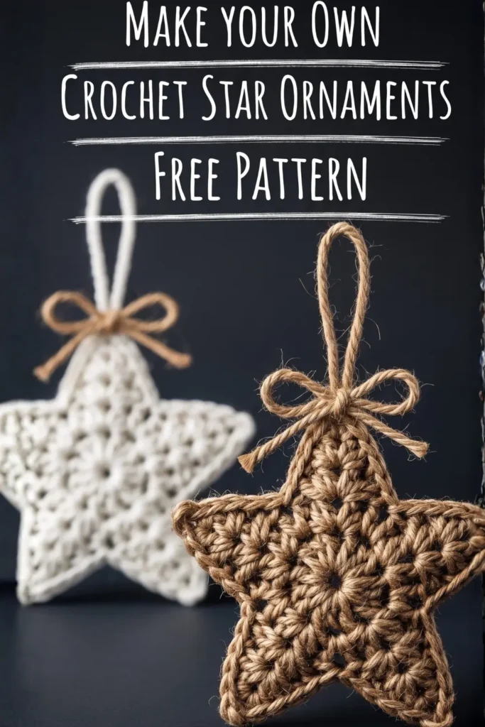 Charming Christmas Crochet Stars