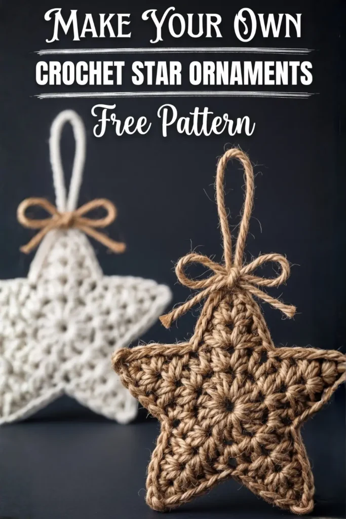 Charming Christmas Crochet Stars