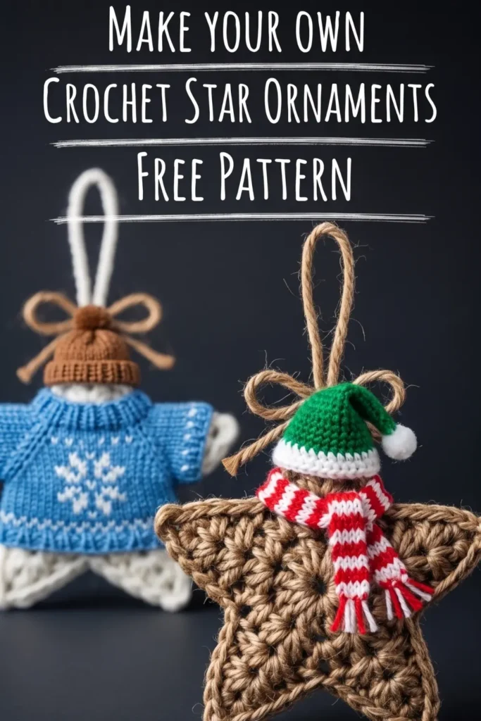 Charming Christmas Crochet Stars