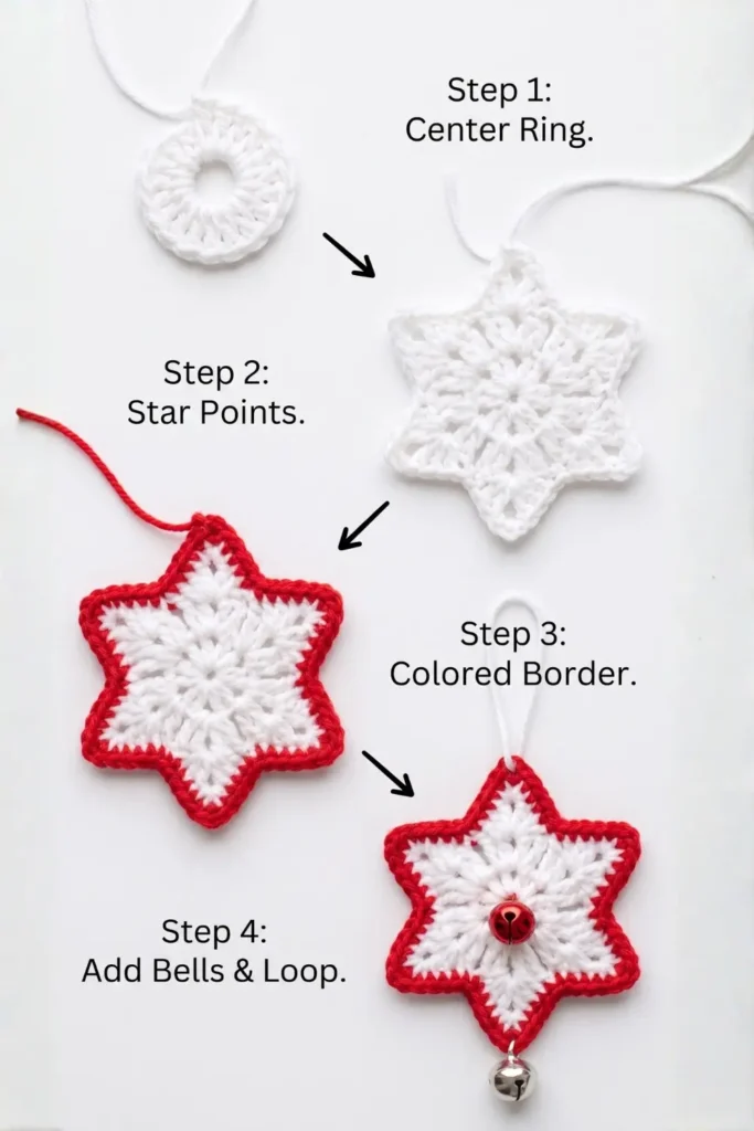 Christmas Star Crochet Pattern