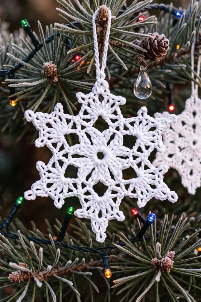 Crochet Snowflake Pattern 