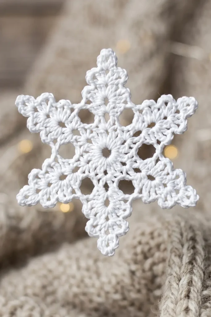 Crochet Snowflake Pattern