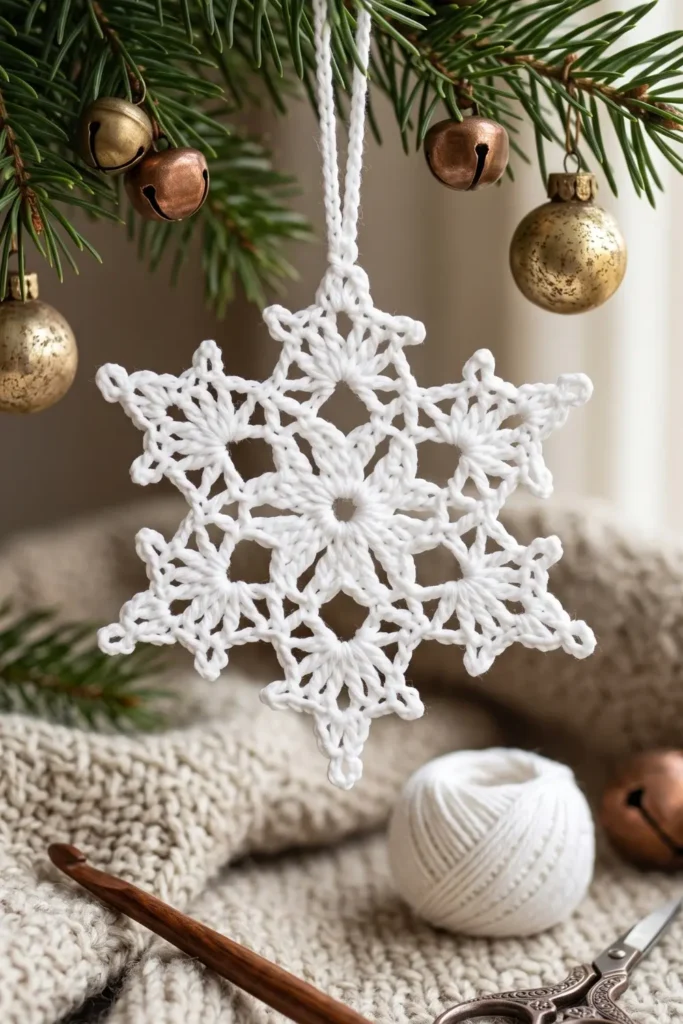 Crochet Snowflake Pattern 