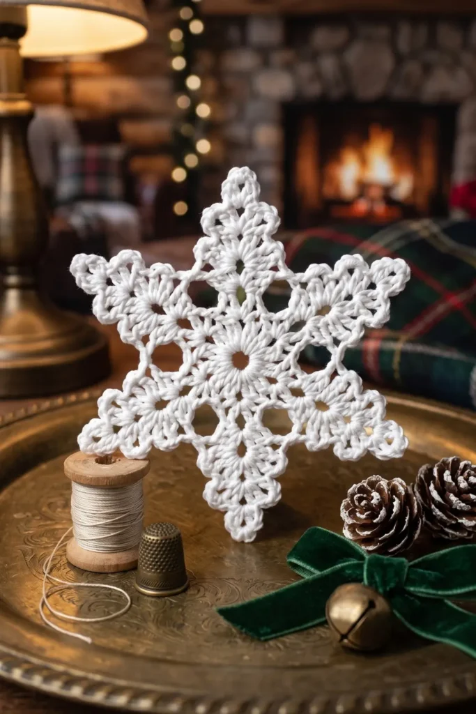 Crochet Snowflake Pattern