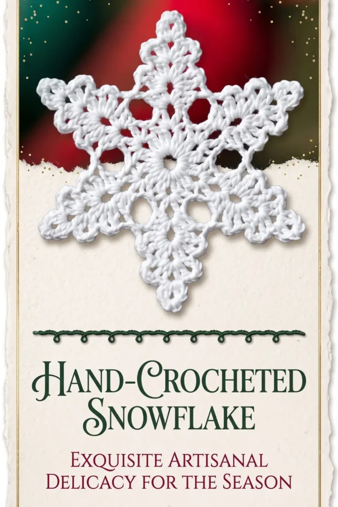 Crochet Snowflake Pattern