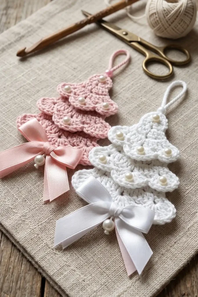 Scalloped Crochet Ornament