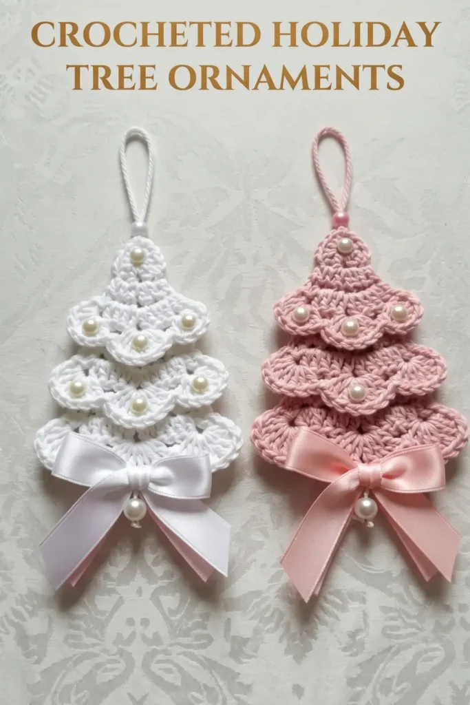 Scalloped Crochet Ornament